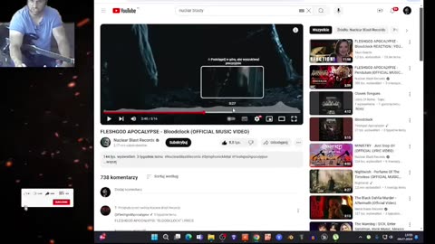FLESHGOD APOCALYPSE - Bloodclock (OFFICIAL MUSIC VIDEO) reaction