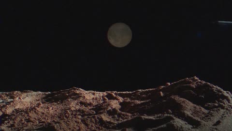 A Spaceship Flying in the Outer Space