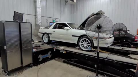 MK3 supra LS swap dyno pull