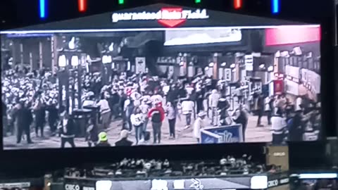 At Sox game boyz they need to sell the team