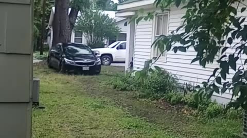INSANE NEIGHBORS: DEMETRIUS & HIS STUPID WHOREMONGER BITCH GIRLFRIEND CONTINUE HARASSING PEOPLE