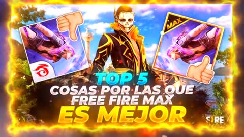 5 RAZONES POR LAS QUE FREE FIRE MAX ES MEJOR 😱🔥