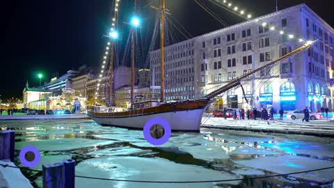 Christmas Finland 🇫🇮 {4K HD} 🎅🎄 _ Santa Claus Village - Christmas in Helsinki, Suomen joulukiertue