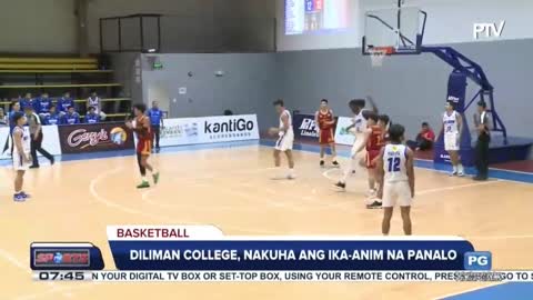 Basketball Diliman College, nakuha ang ika-anim na panalo sa UCBL