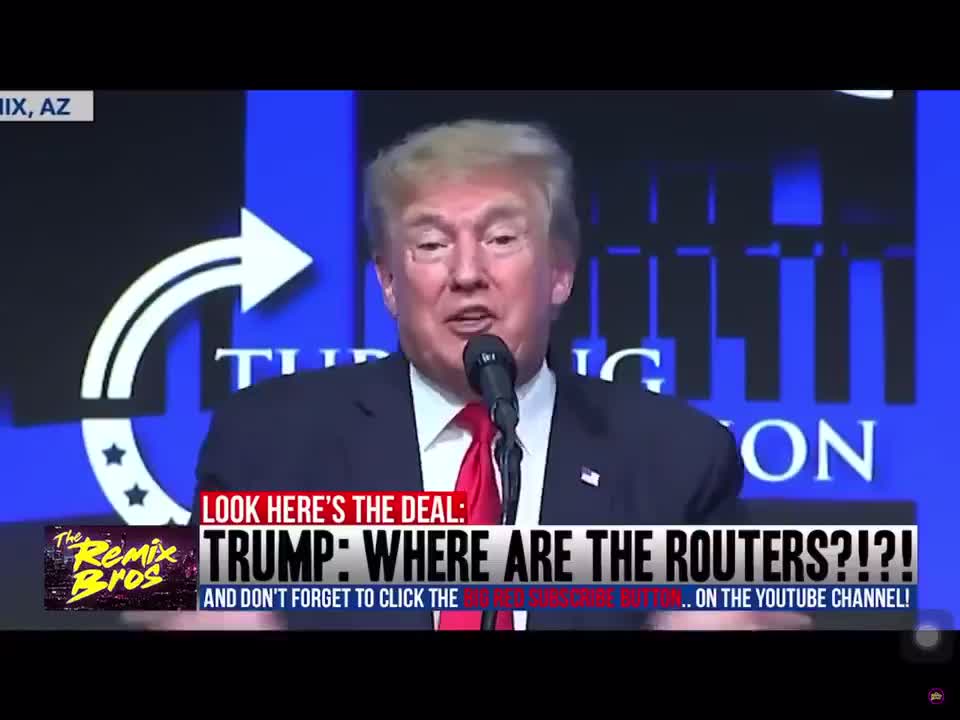 Hilarious Remix of President Trump’s Router Speech
