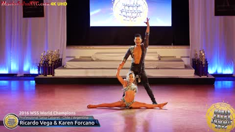WSS16 Professional Salsa Cabaret World Champions Ricardo Vega & Karen Forcano