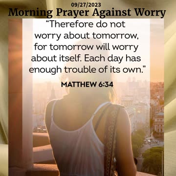 Morning Prayer Against Worry #youtubeshorts #godslove #jesus #blessed #grace #mercy #faith #love