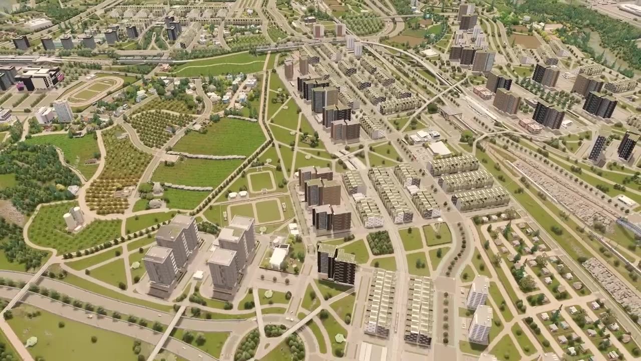 How to Remove a Highway and Build the PERFECT Residential Area instead | Cities: Skylines No Mods