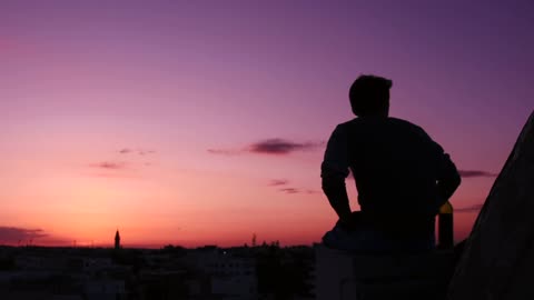 A Peaceful Sunset View