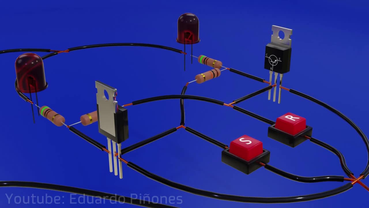 How a 1-BIT Memory Works⚡SR Latch