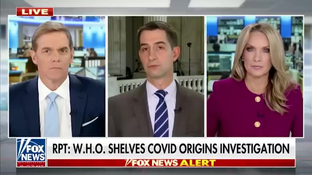 Senator Cotton Slams Biden And The WHO For Refusing To Investigate The Origins Of COVID