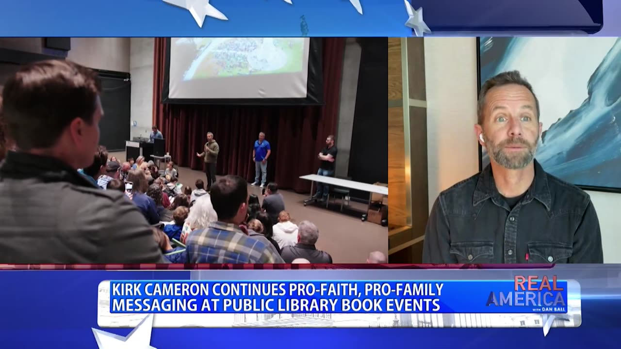 REAL AMERICA -- Dan Ball W/ Kirk Cameron, Kirk's New Book: 'Pride Comes Before The Fall,'