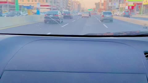 Driving car in Saudi Arabia Jeddah