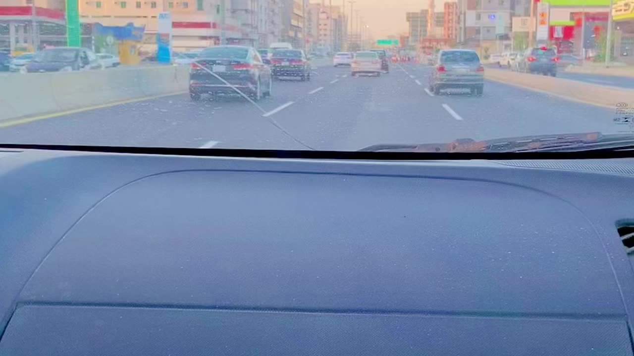 Driving car in Saudi Arabia Jeddah