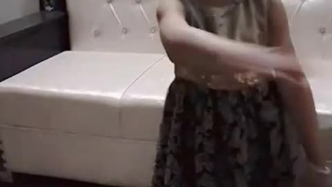 Little Girl dancing at Punjabi song