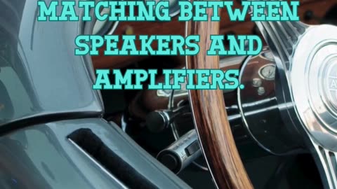 Consider the impedance matching between speakers and amplifiers.