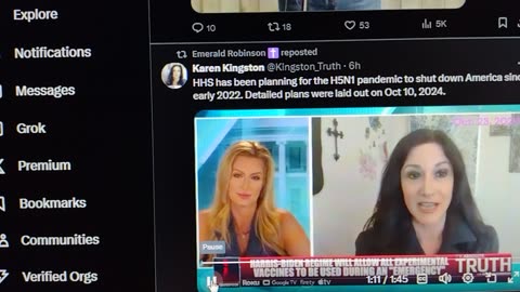 Karen Kingston on the coming Bird Flu Shots (Emerald Robinson - Fall 2024)