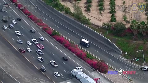 Video Shows Suspect Crash Stolen Amazon Truck Into Cars During Wild Police Pursuit