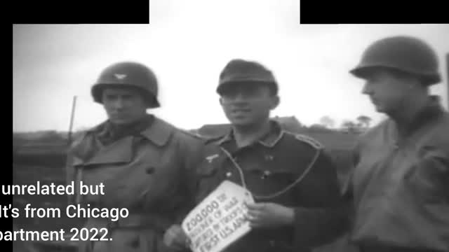 WWII 200,000th Prisoner-Of-War Taken By 1st Army, Near Herbesthal, Belgium, 11/04/1944