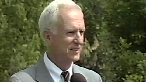 1988 - Mayor Hudnut & Governor Orr Dedicate Promenade at Indy's White River State Park