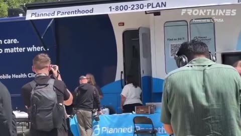 Step right up, folks, get your reproductive rights sorted while you finger paint a Hamas flag!