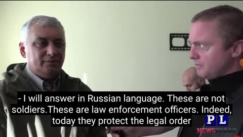 Ukraine war - referendum to join Russia. Why is there soldiers ?