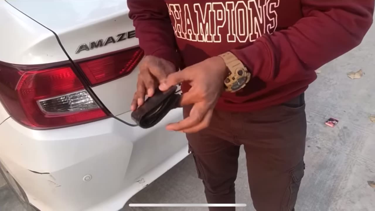 Condom prank