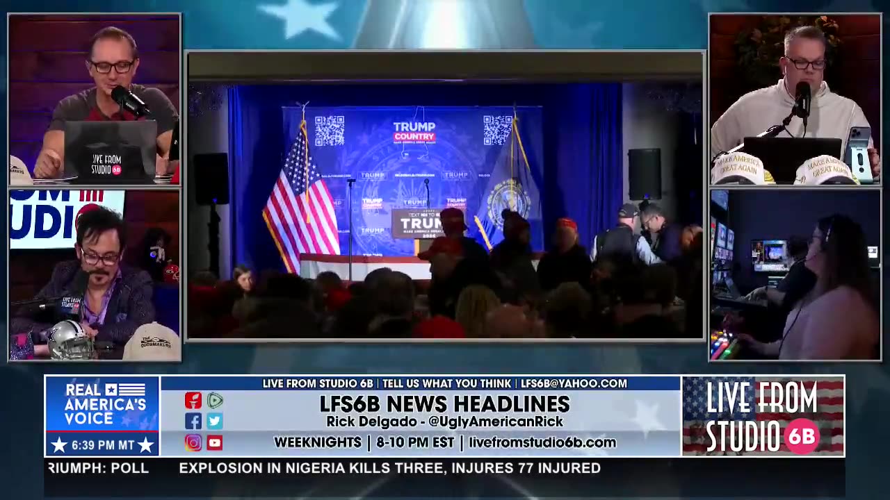 President Trump Expected to Appear on Stage Soon