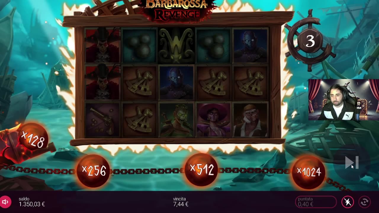 Epic Winnnn Barbarossa Revenge Xmax Waiting #slot #casinò