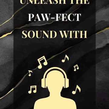 Unleash the paw-fect sound with GXYZ headphones