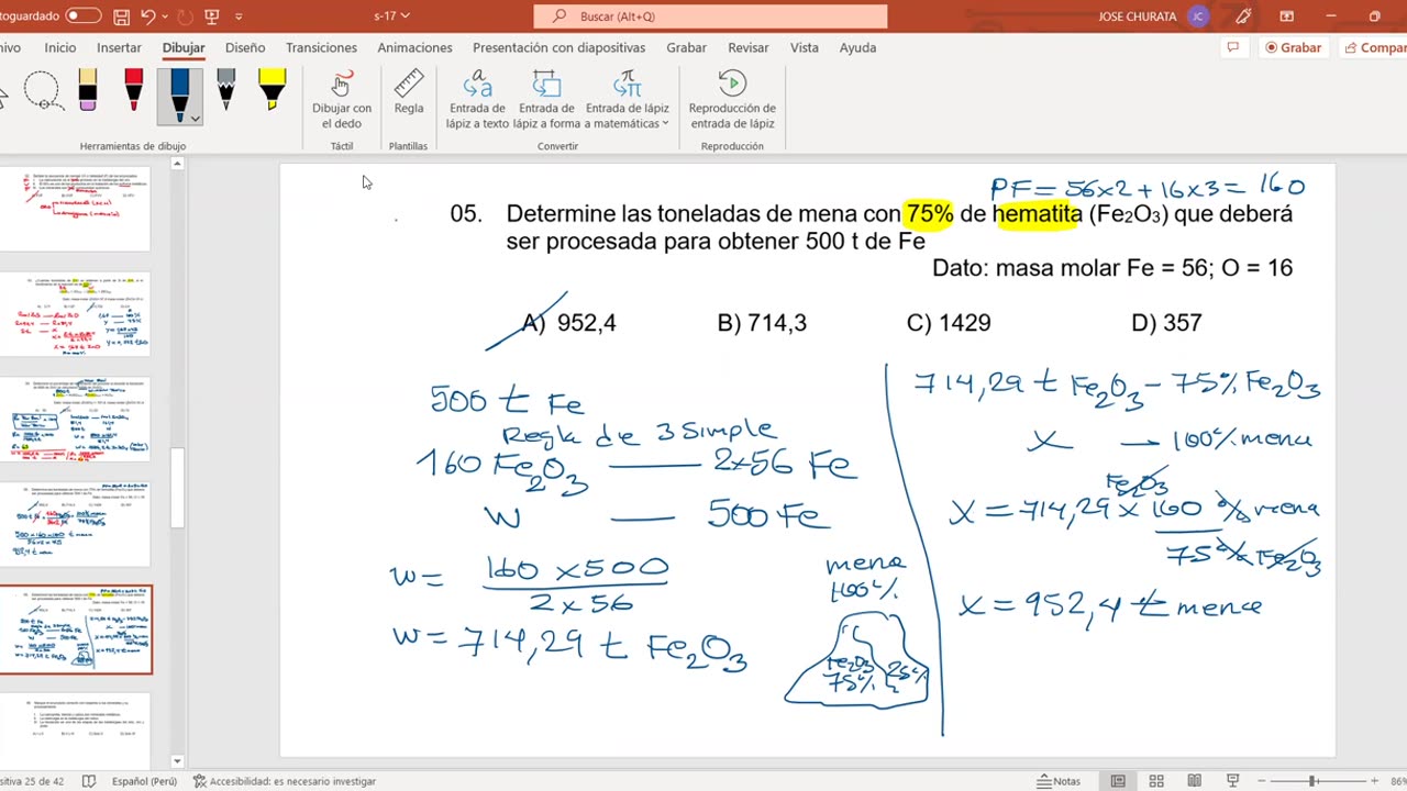 ADC SEMESTRAL 2022 Semana 17 QUIMICA