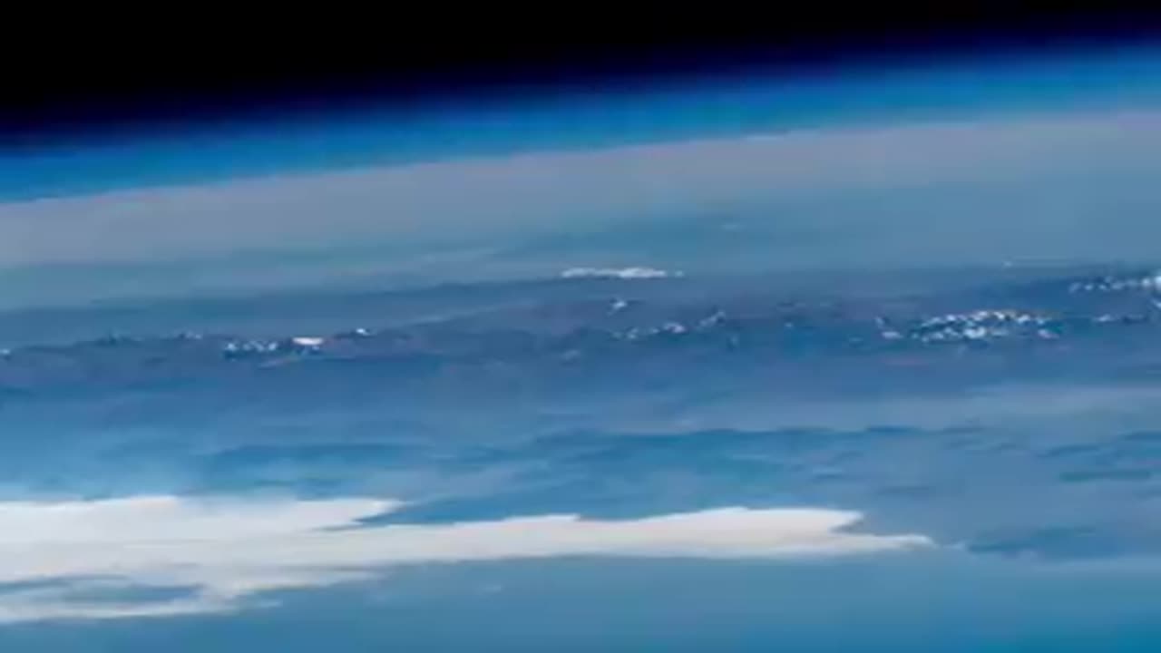 A closer look at a horizon view of the Andes mountains..