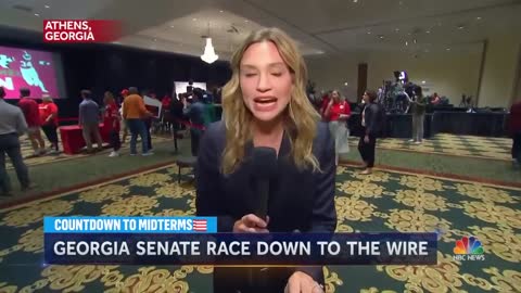 Tight Senate Race Between Georgia Candidates Walker And Warnock