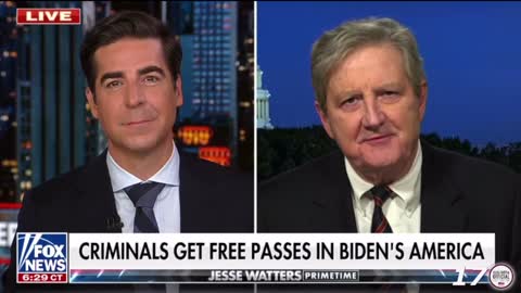 Sen John Kennedy: Love is the answer but I have a pistol just in case.