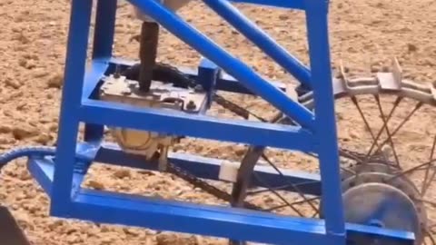 The simplest plow-machine 🔥