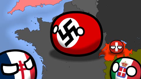 History of France - Countryballs