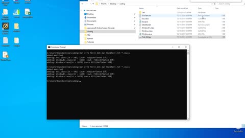 Java Tutorial 15 building a clickable Jar file for a java gui window