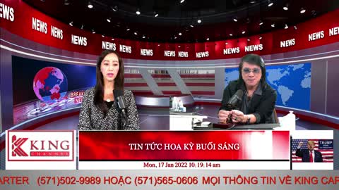 TIN TỨC HOA KỲ BUỔI SÁNG - 01/17/2022 - KMCmedia Channel