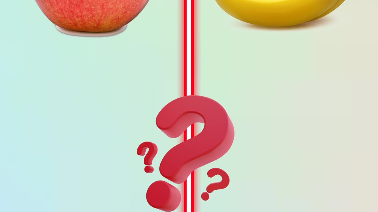 Apple vs Banana ❓❓|#shorts
