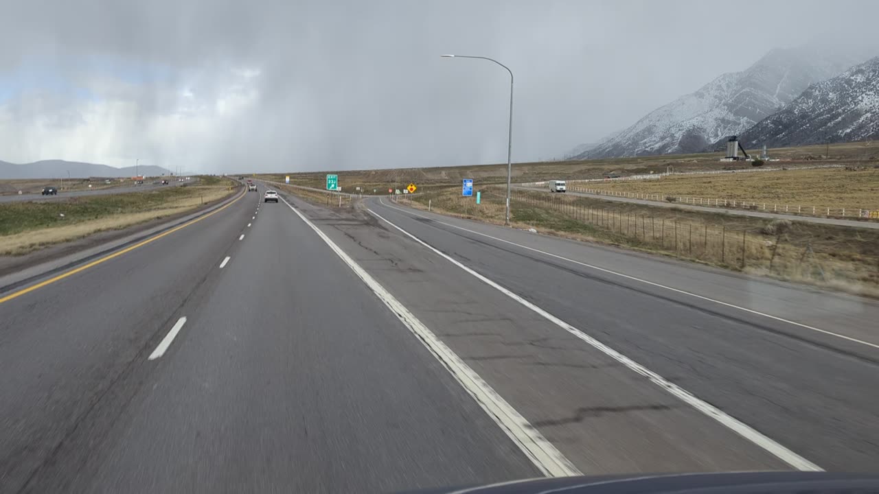 Trucking I-15 northbound