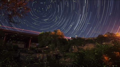 We sleep out under the stars, and eat our meals in the open ai