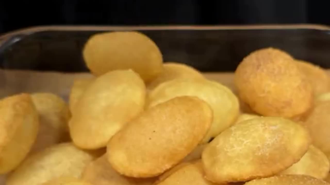 Homemade crispy Pani Puri recipe with ASMR Cooking sound recipe 👍▶️😊