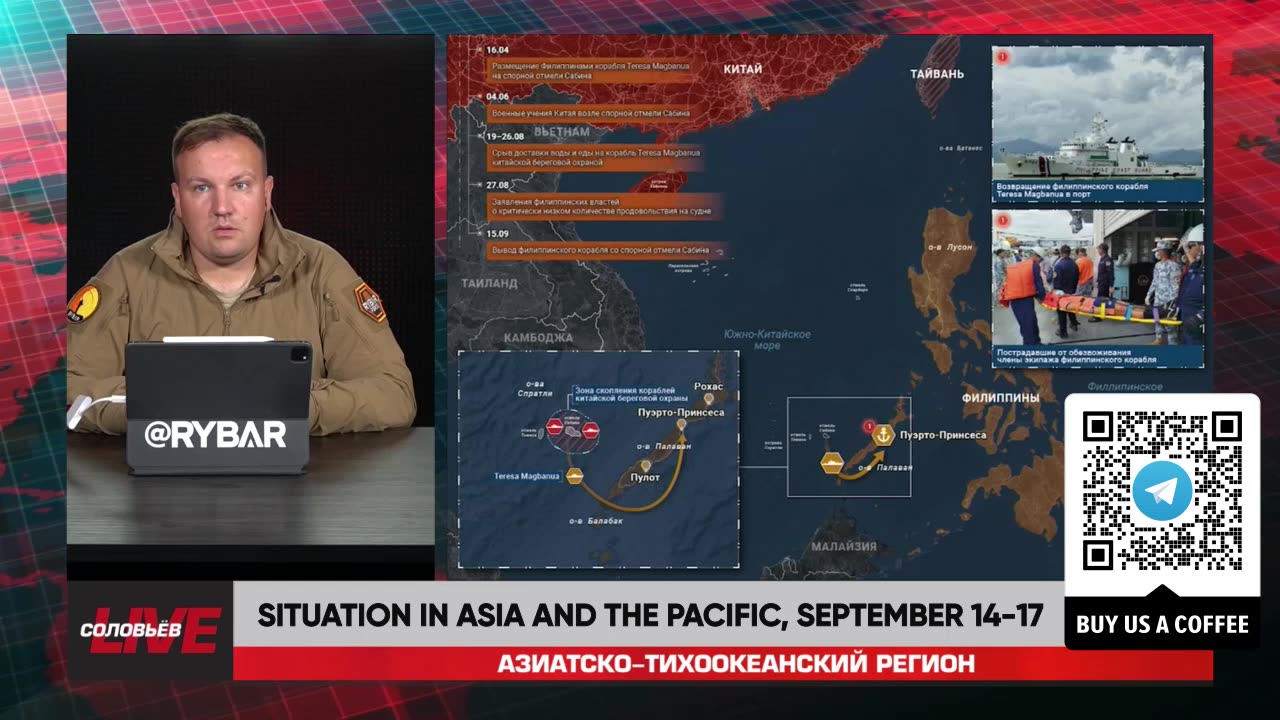 ❗️🌍🎞 Rybar Highlights of Asia-Pacific on Sep.14-17, 2024