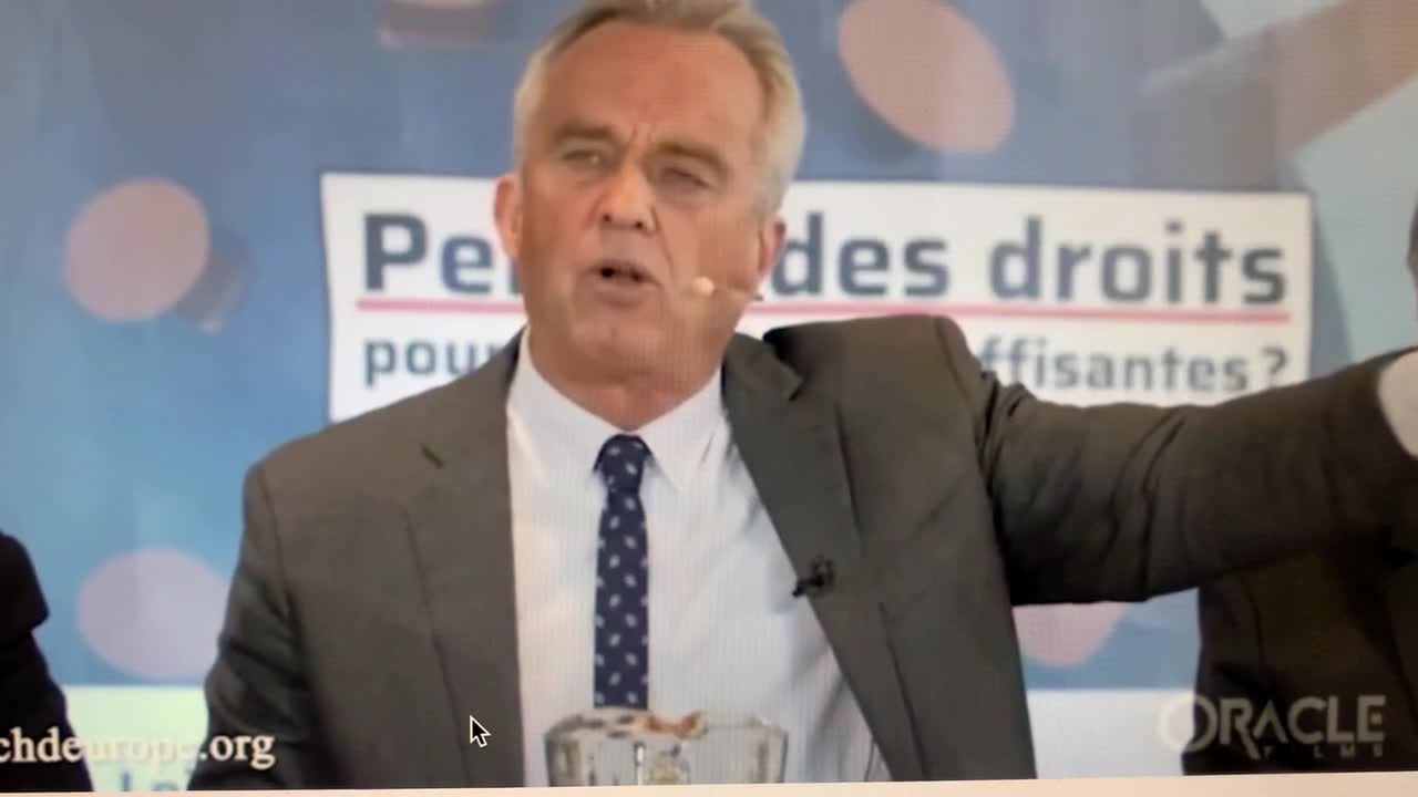 Protest in Italy - Robert Kennedy Jr.