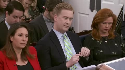 WH Press Sec REFUSES To Answer ANY Of Doocy's Questions