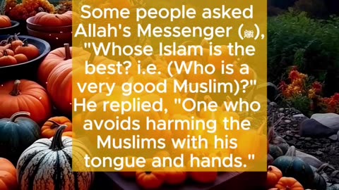 Whose Islam is the best | Who is a very good Muslim | sahih bukhari 11