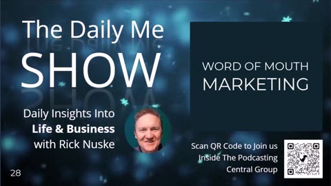 The Daily Me - The Power of Word-of-Mouth Marketing: How Putting People First Can Grow Your Business