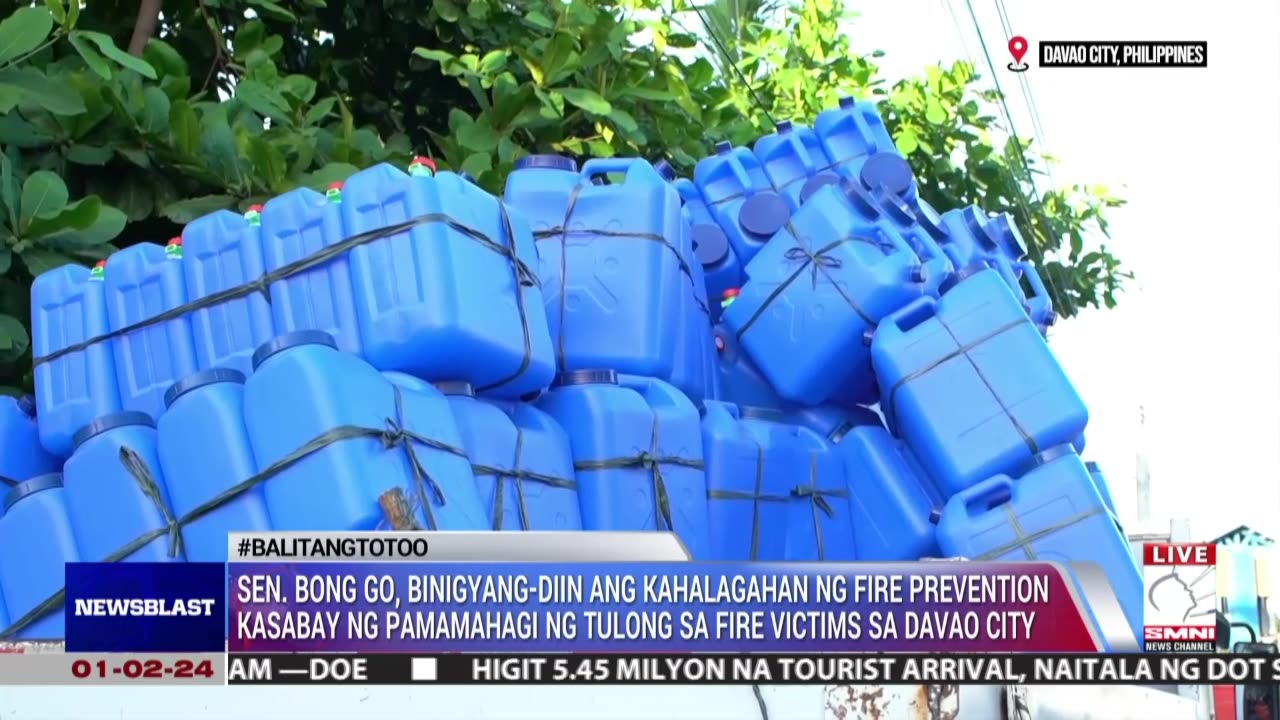 Sen. Bong Go, binigyang-diin ang kahalagahan ng fire prevention