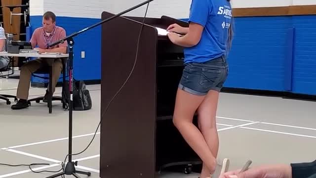 Student says she was told not to discuss CRT survey with parents