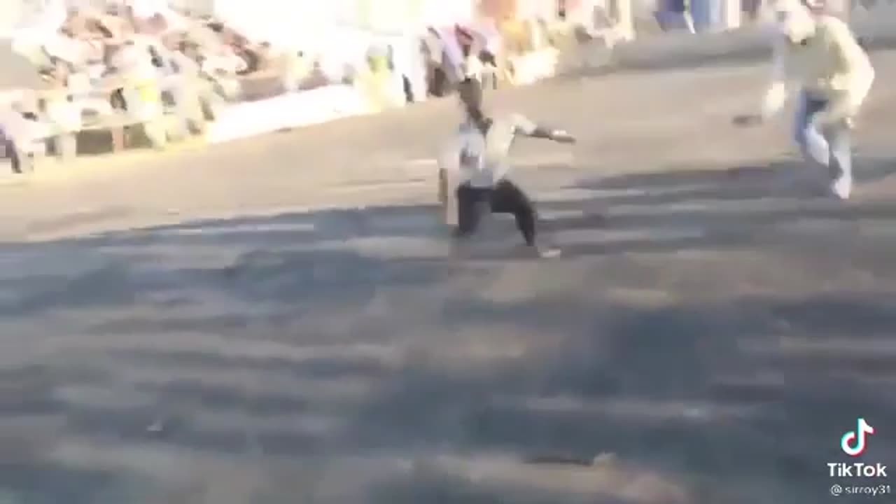 the back heel move.. tall isn't all that.